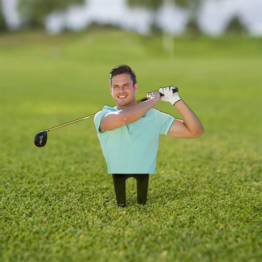 Personalized Photo Golf Course Markers