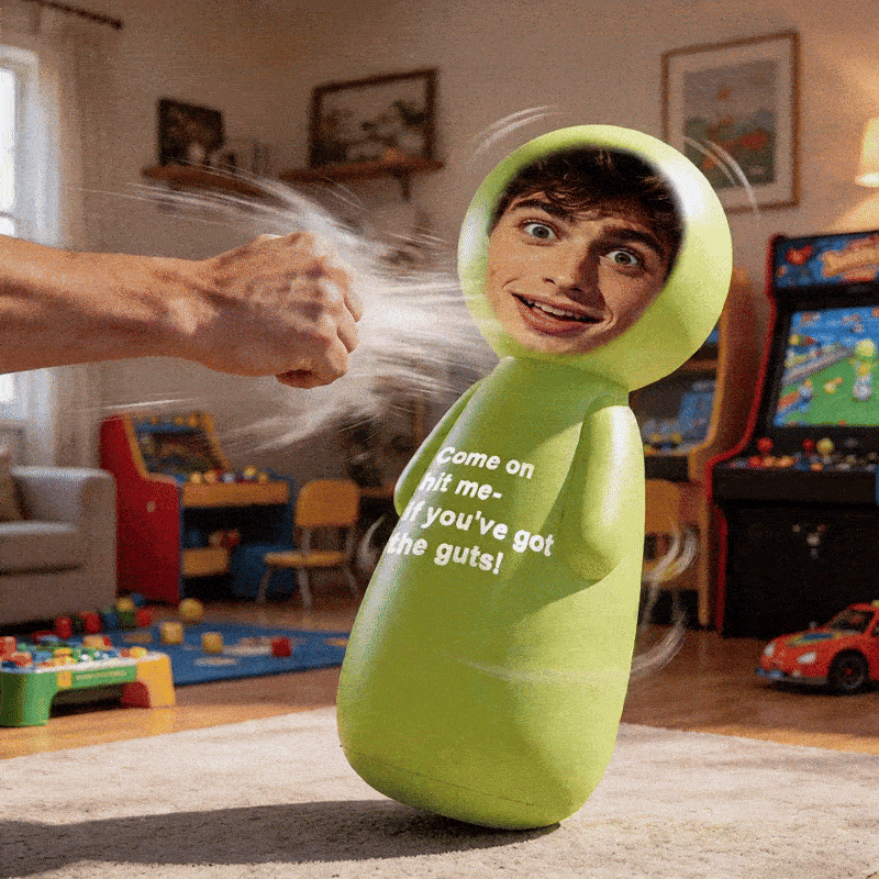 Custom Inflatable Roly-poly Boll A Stress-relieving Toy for Home